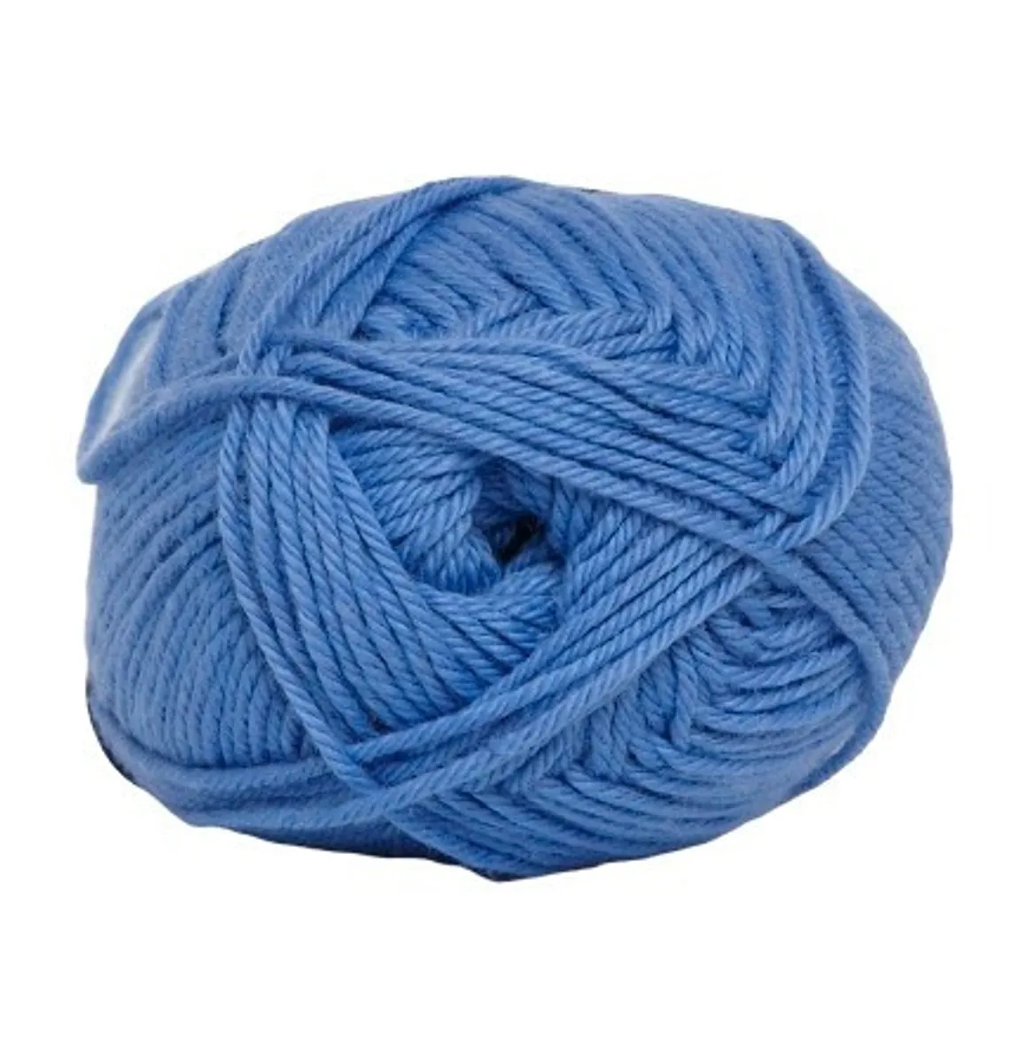 Cotton nr. 8, lys jeansblå, 50 g, nr. 621