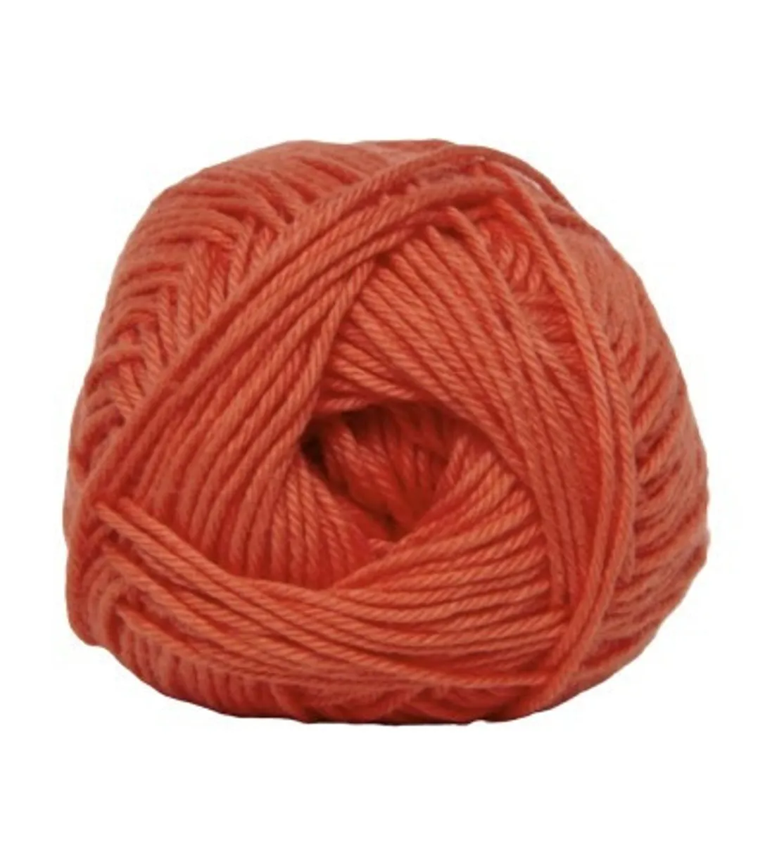 Cotton nr. 8, mørk orange, 50 g, nr. 3265