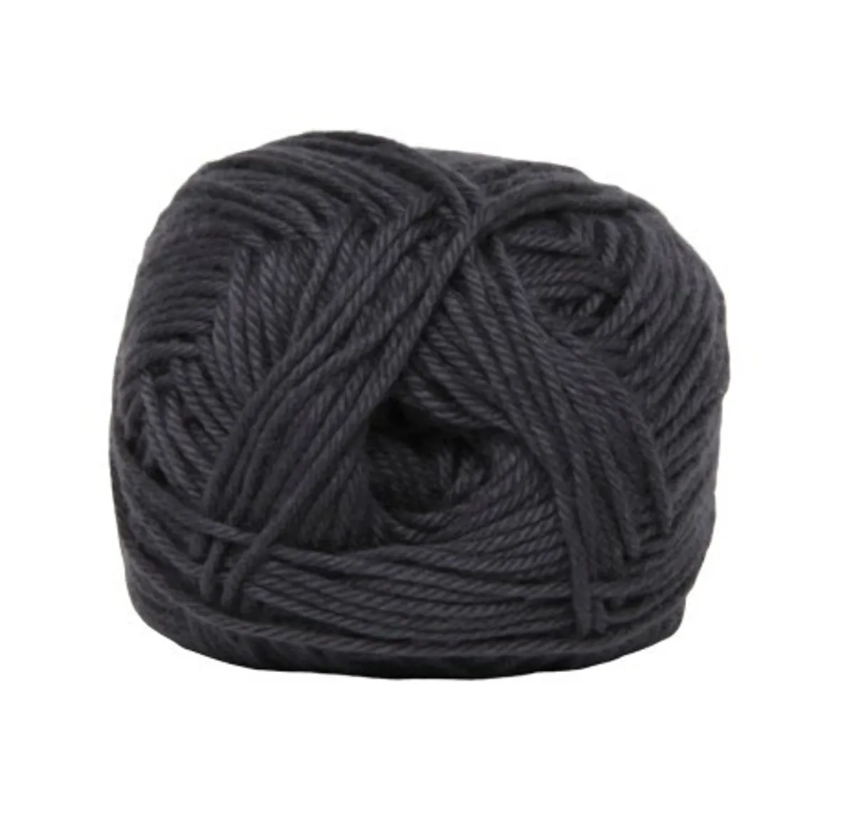 Cotton nr. 8, mørkegrå, 50 g, nr. 79