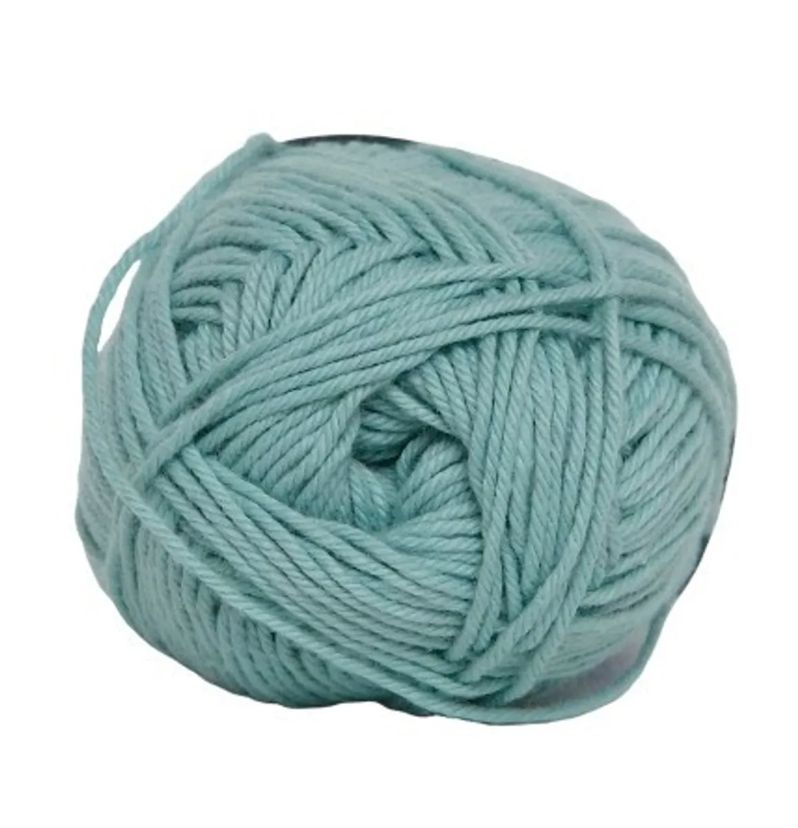 Cotton nr. 8, støvet grøn, 50 g, nr. 706