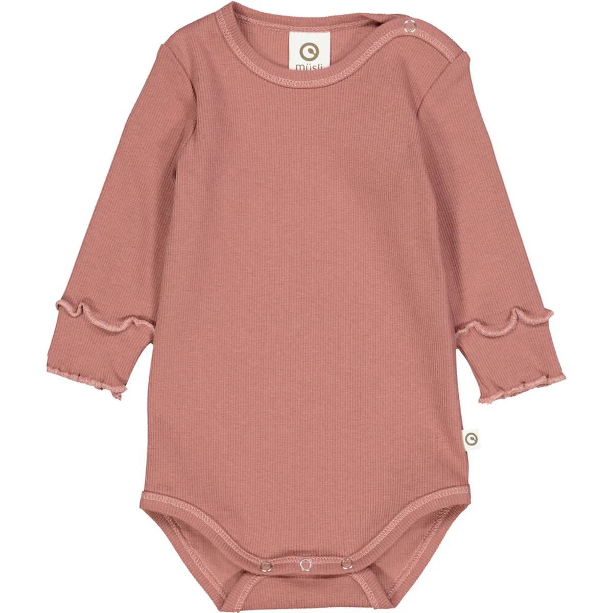 Cozy me rib body med flæser - Daydream - 68