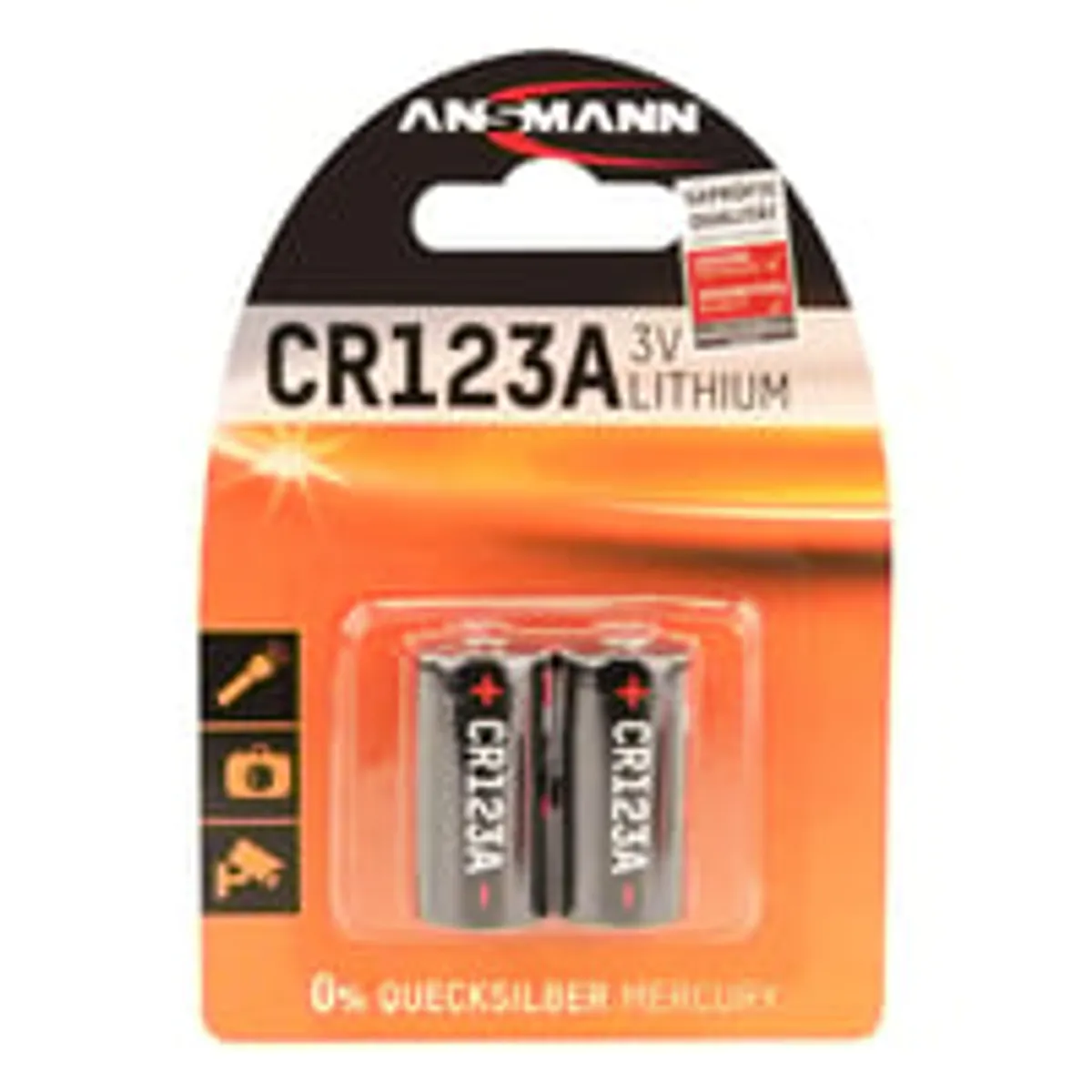 CR123A 3V K2 Ansmann