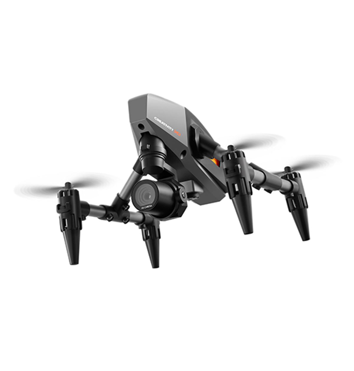 CREATIVITY PRO - Mini Drone - 4K UHD - Wifi - Sort