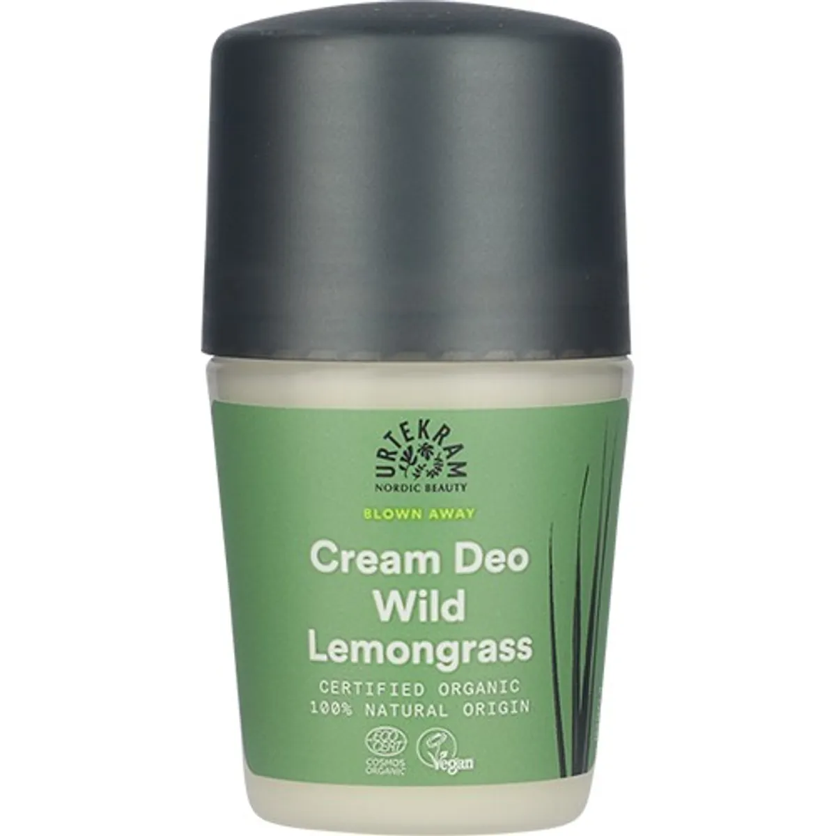 Creme deo roll on Wild Lemongrass - 50 ml - Urtekram