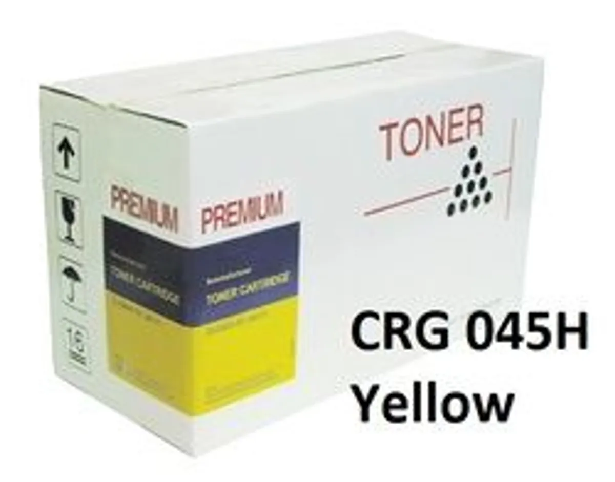 CRG-045H Yellow Lasertoner 1243C002 Uoriginal Canon.