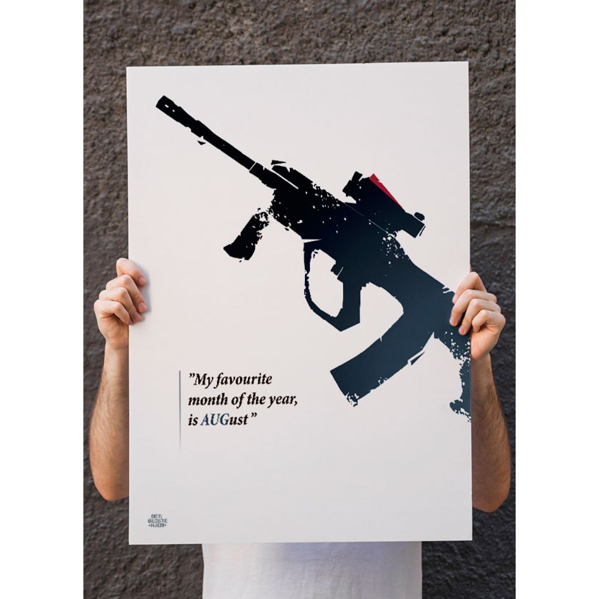 CSGO plakat - AUG - 21 x 29,7 (A4) Kr. 199,-