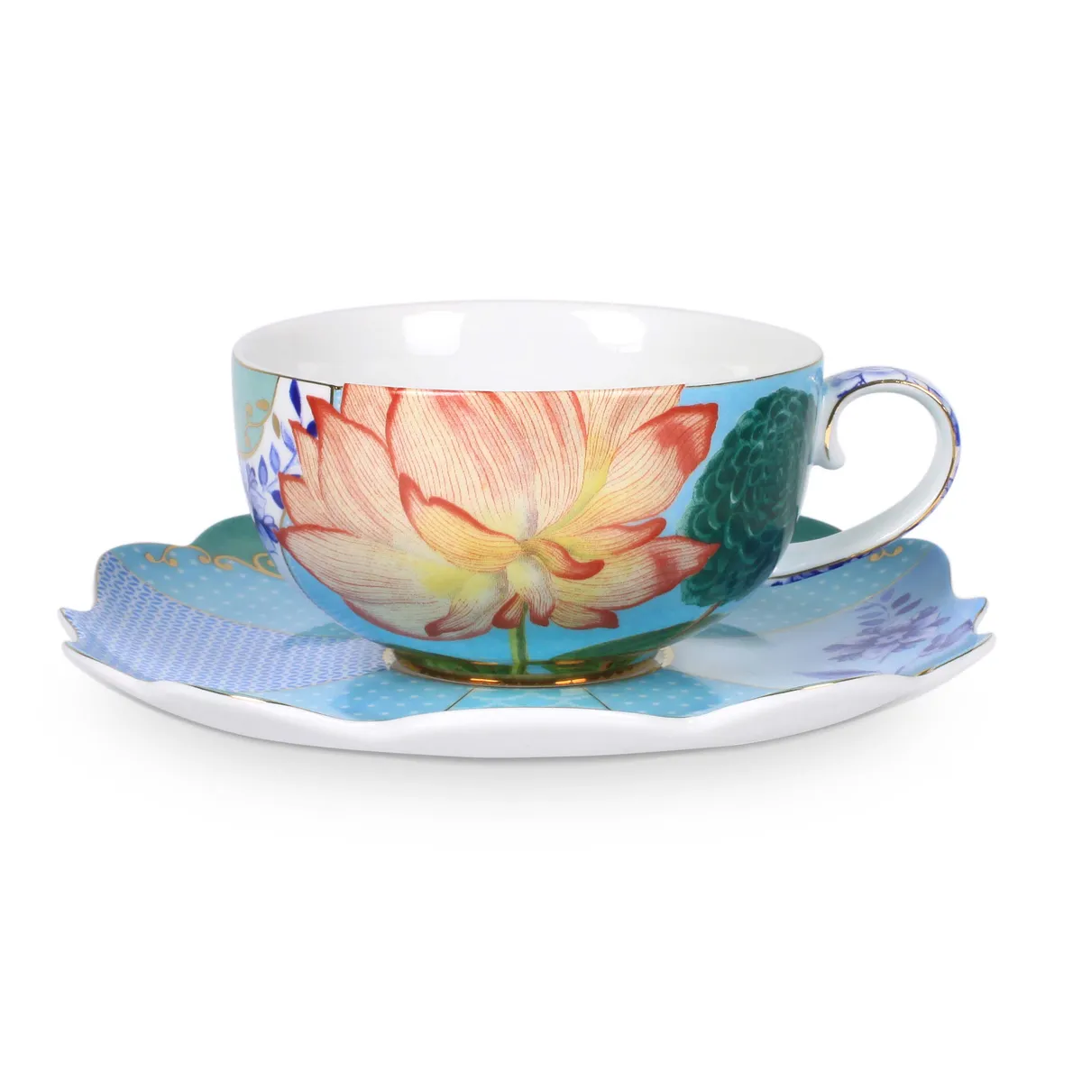 Cup and Saucer Royal Flowers 225ml