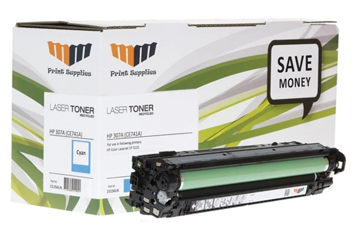 Cyan lasertoner - HPCE741A - 7.300 sider