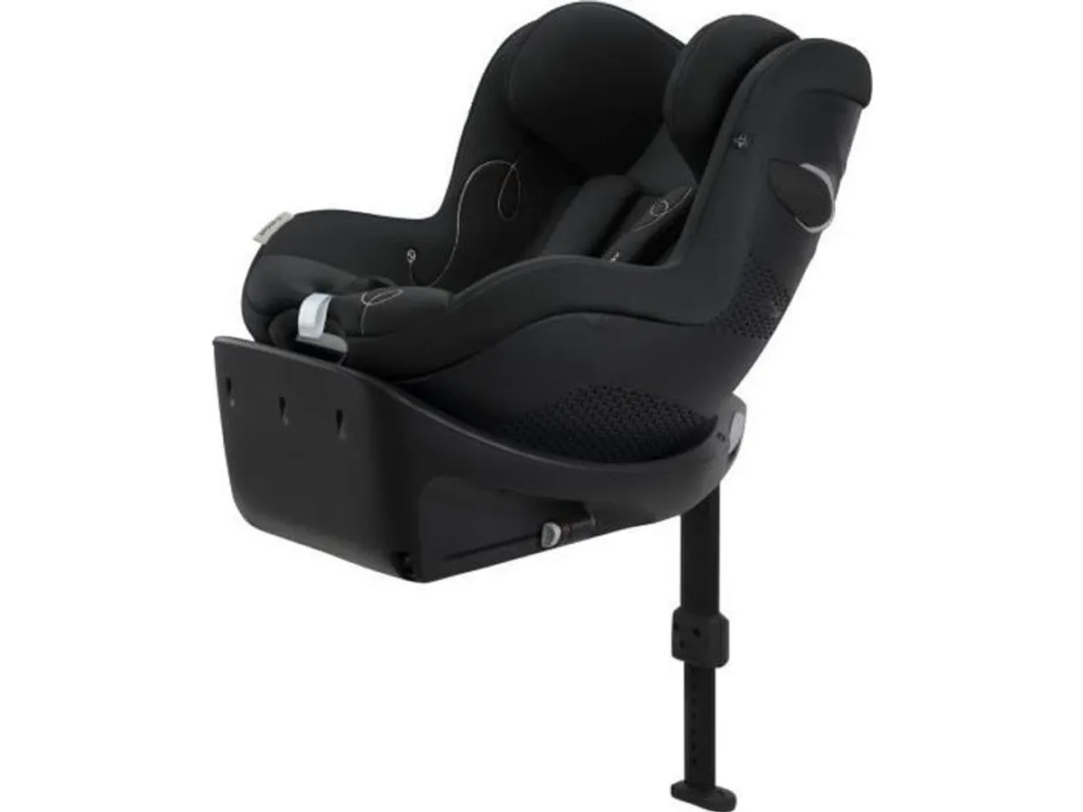 Cybex Cybex Sirona Gi I-Size Autostol Moon Black | Sort 522001637