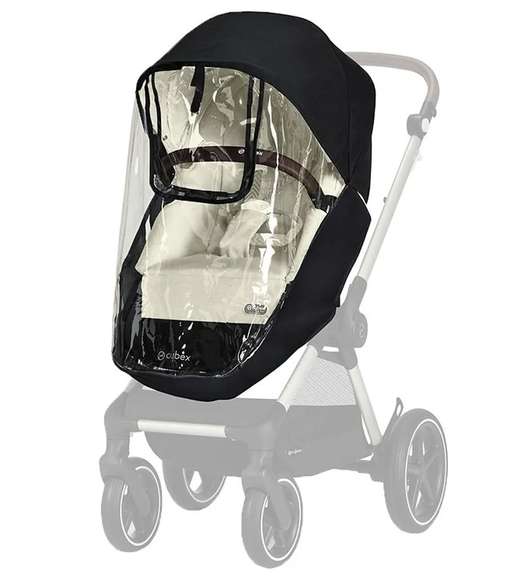 Cybex Regnslag til Klapvogn/Babylift - Transparent