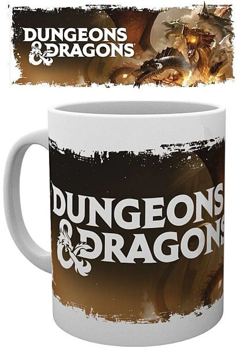 D&D Dungeons & Dragons - Tyranny of Dragons: Rise of Tiamat - Mug 300ml