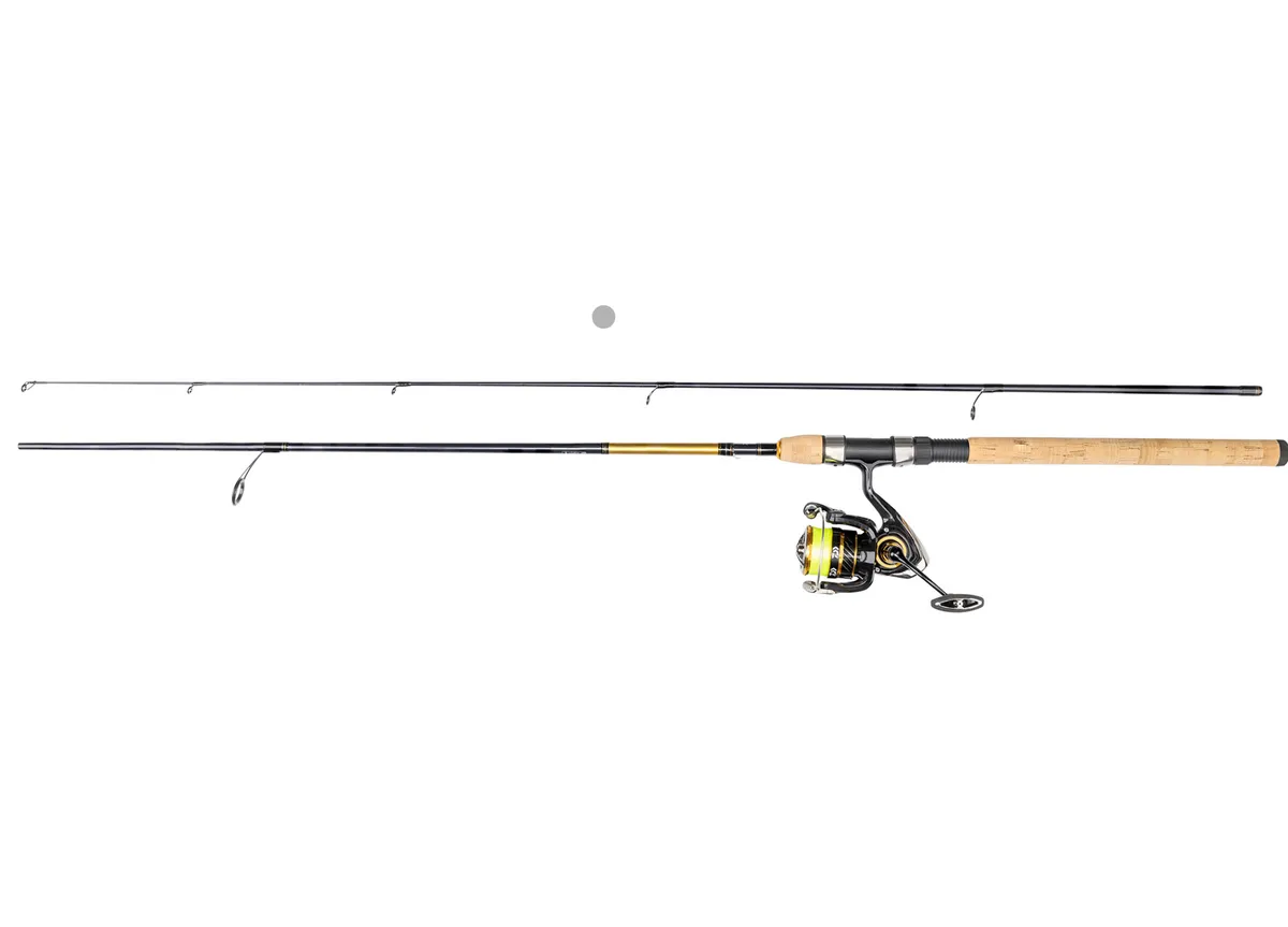 Daiwa Crossfire LT Gold Rush Fiskesæt Crossfire LT Gold Rush 9ft 5-25g