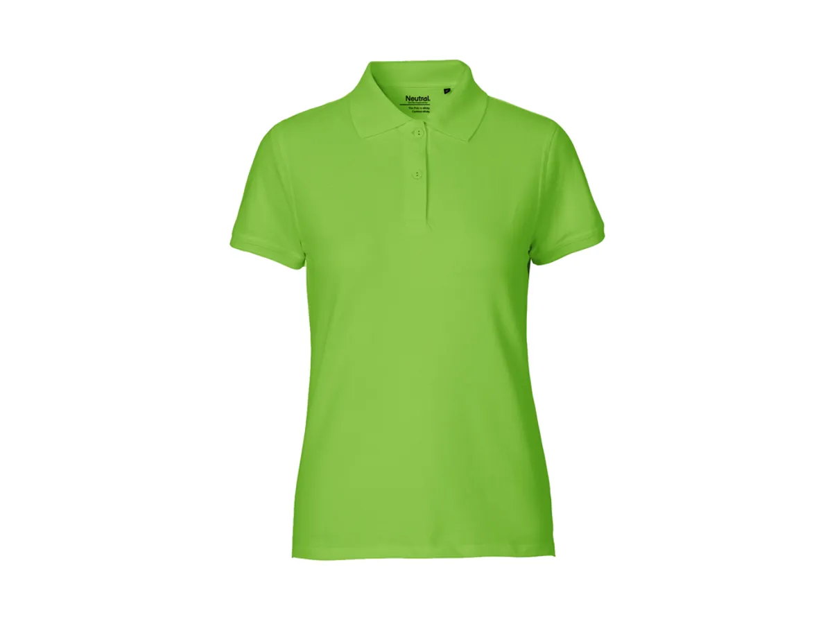 Dame Classic Polo Neutral O22980 str. L Lime