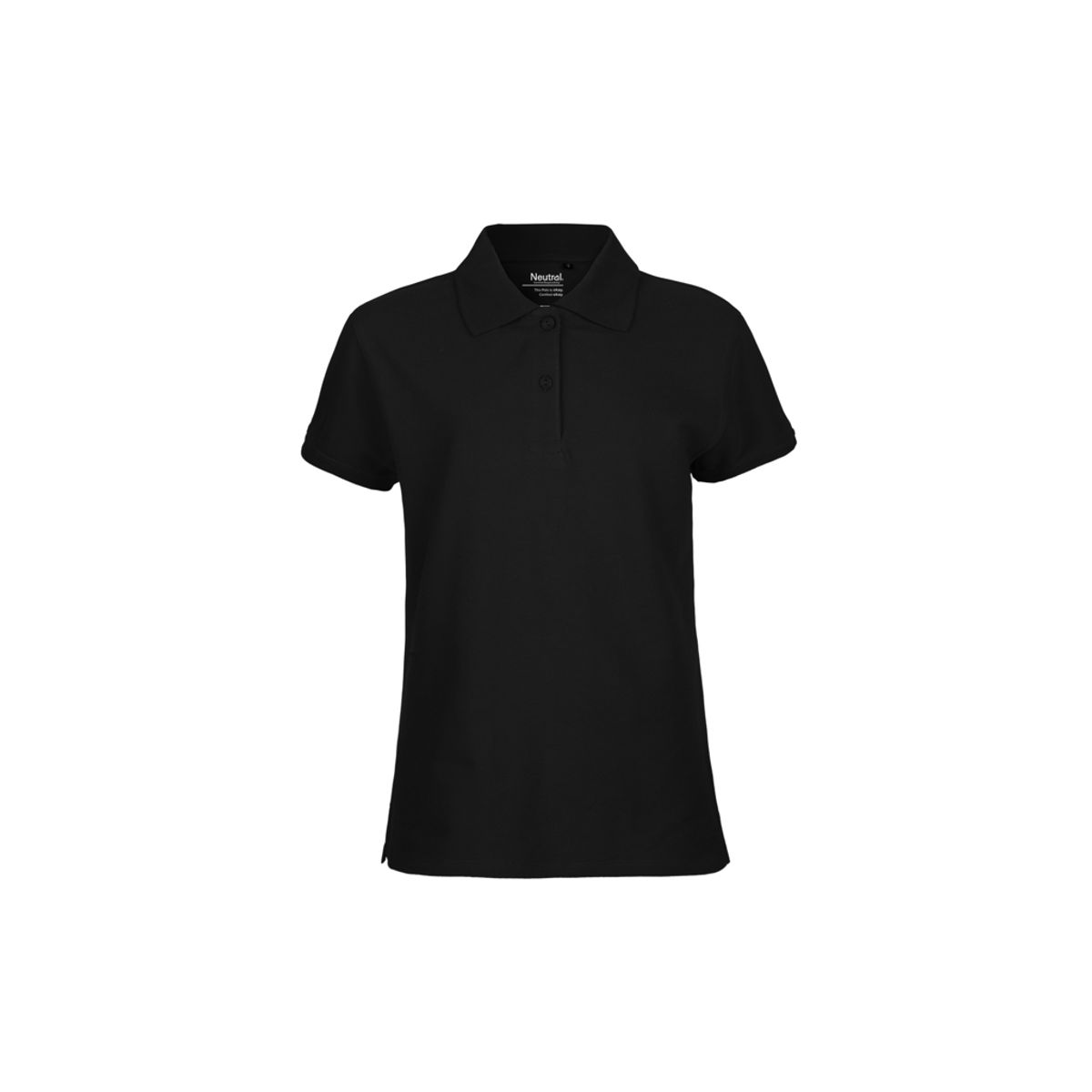 Dame Classic Polo Neutral O22980 str. S Sort