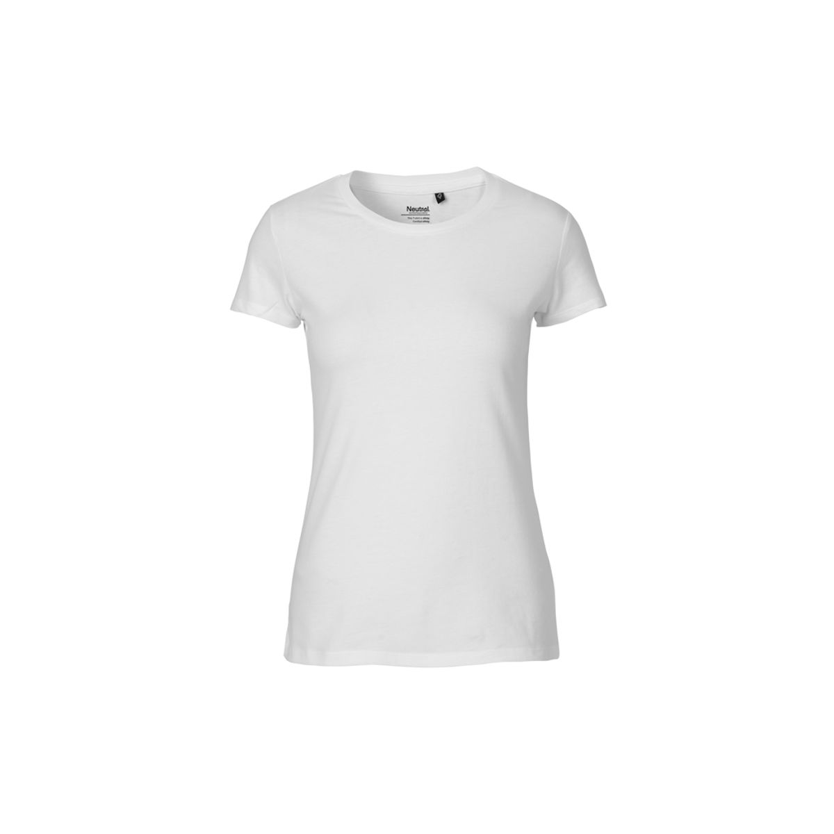 Dame Fit T-shirt Neutral O81001 str. M Hvid