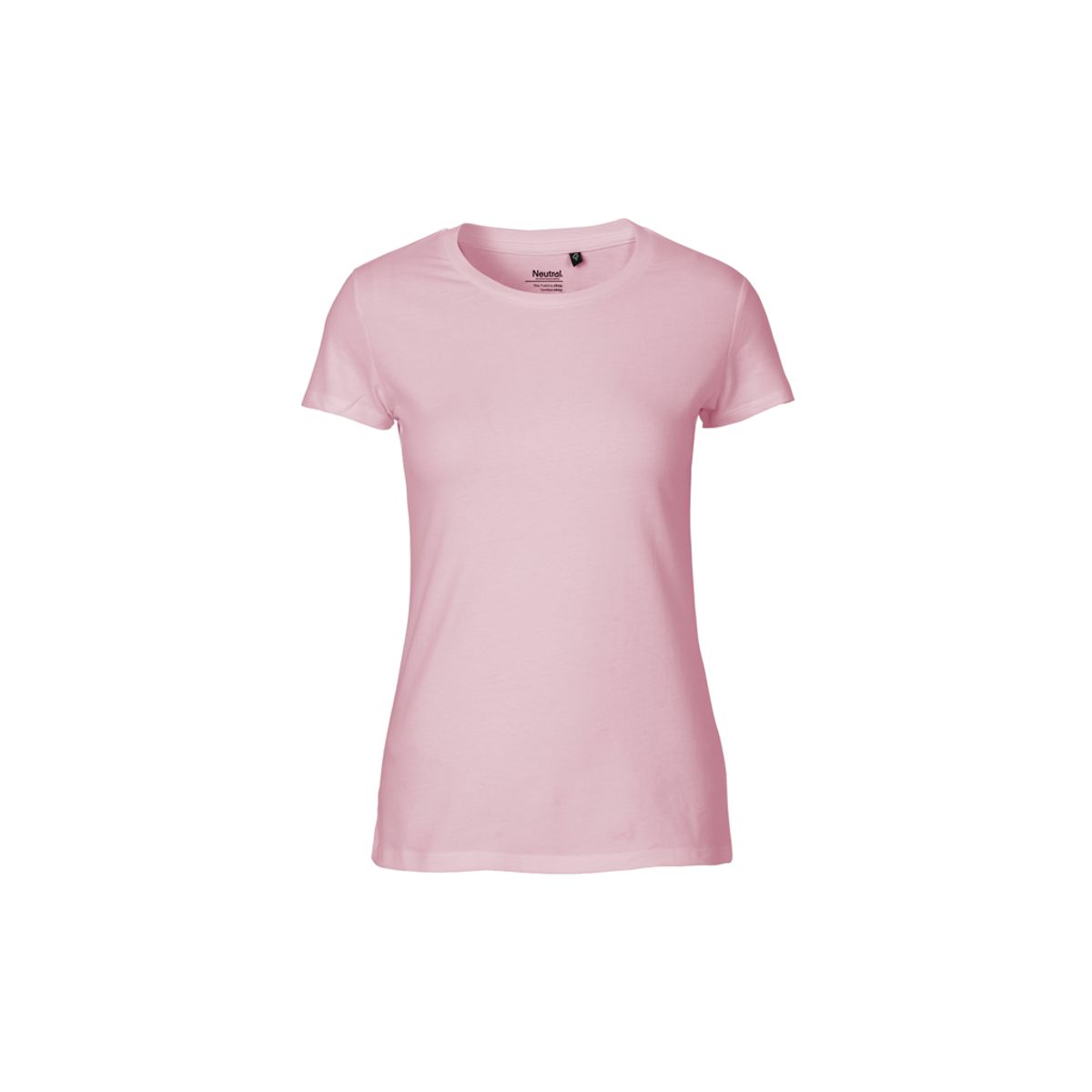 Dame Fit T-shirt Neutral O81001 str. XL Light Pink