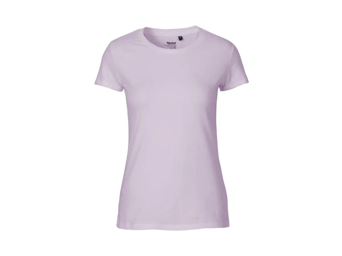 Dame Fit T-shirt Neutral O81001 str. XS Dusty Purple