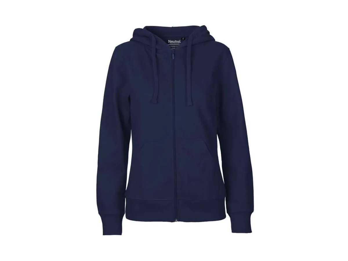 Dame Hættetrøje M/lynlås Neutral O83301 str. XL Navy