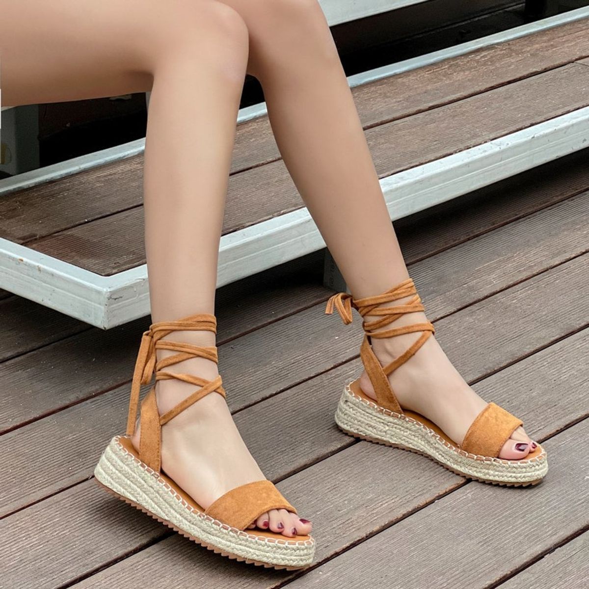 Dame Sandal 77-332 - Camel