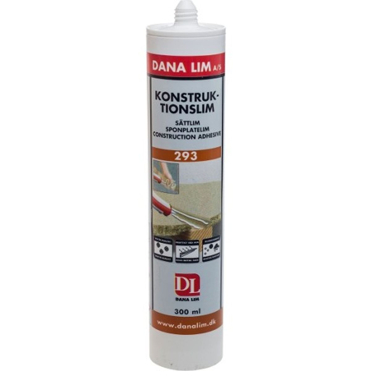 Dana Lim 293 - 300ml konstruktionslim - beige