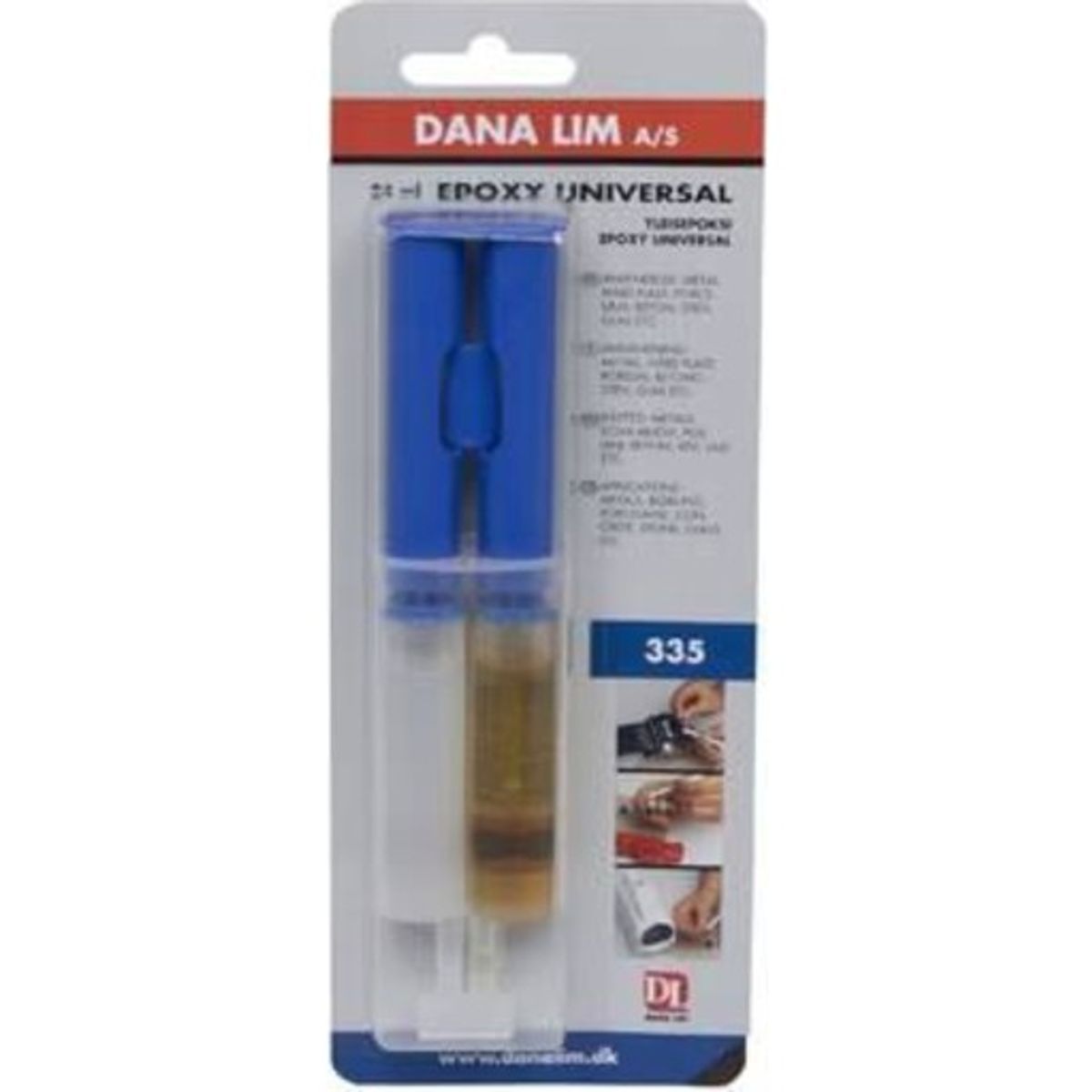 Dana Lim 335 - 24ml 2-komponent universal epoxy lim