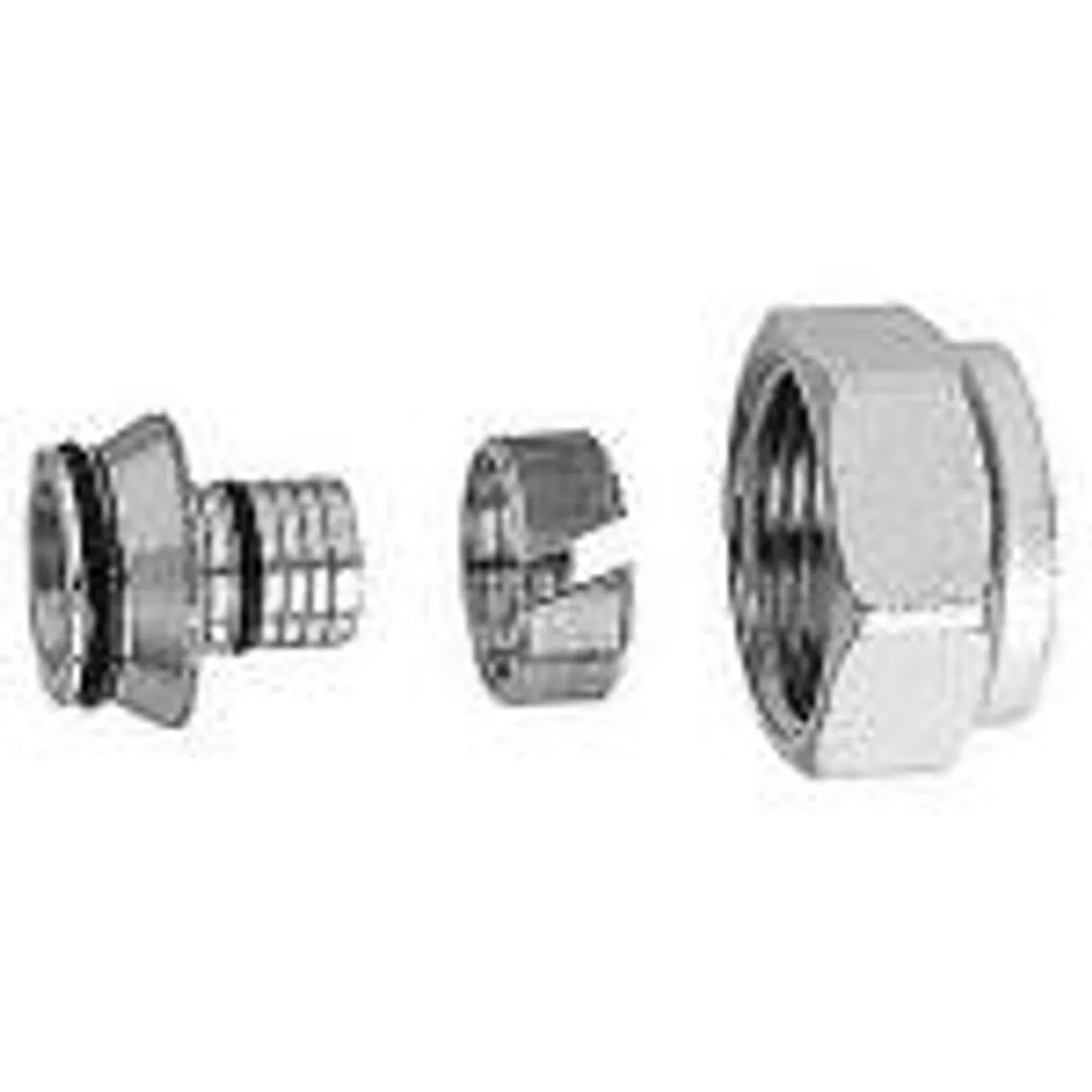 Danfoss Klemringfittings til pex, G 3/4A, Ø 18 x 2,5 mm, 013G4159