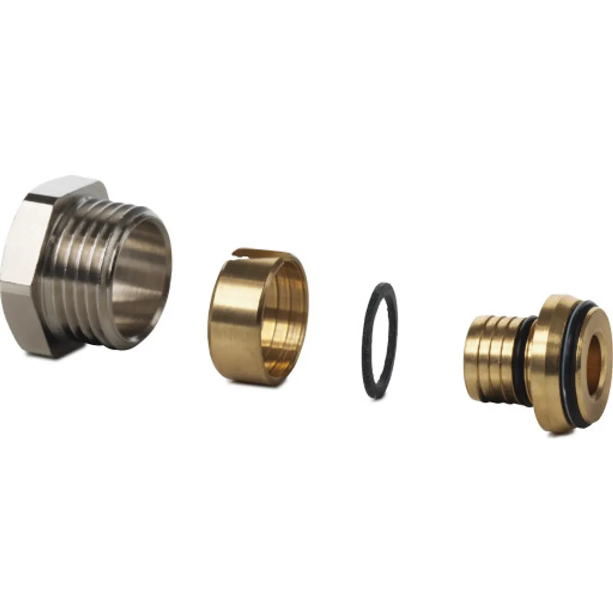 Danfoss Klemringsfittings til alupex 1/2" - 16x2,0 mm