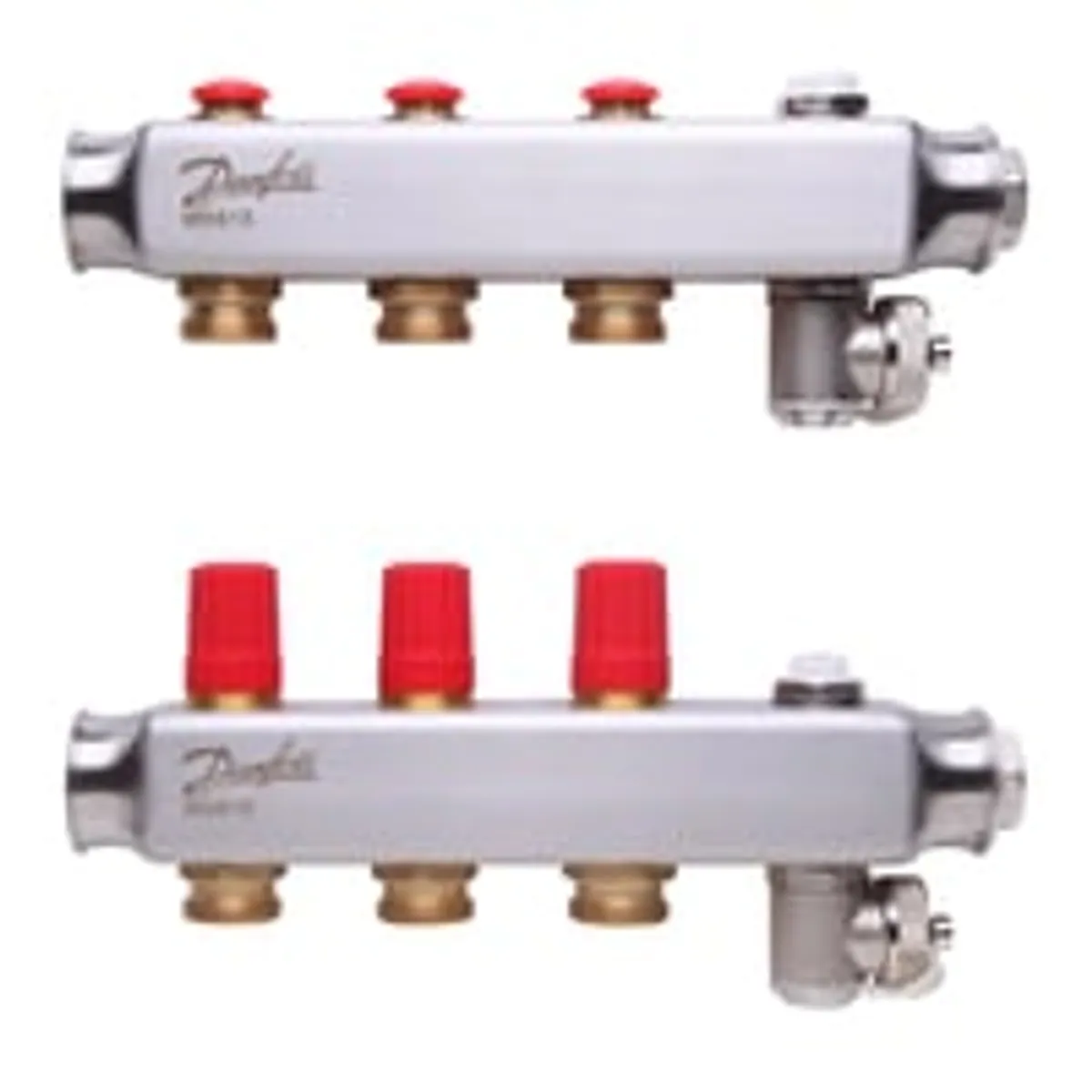 Danfoss SSM manifoldst 3+3 m/endestykke