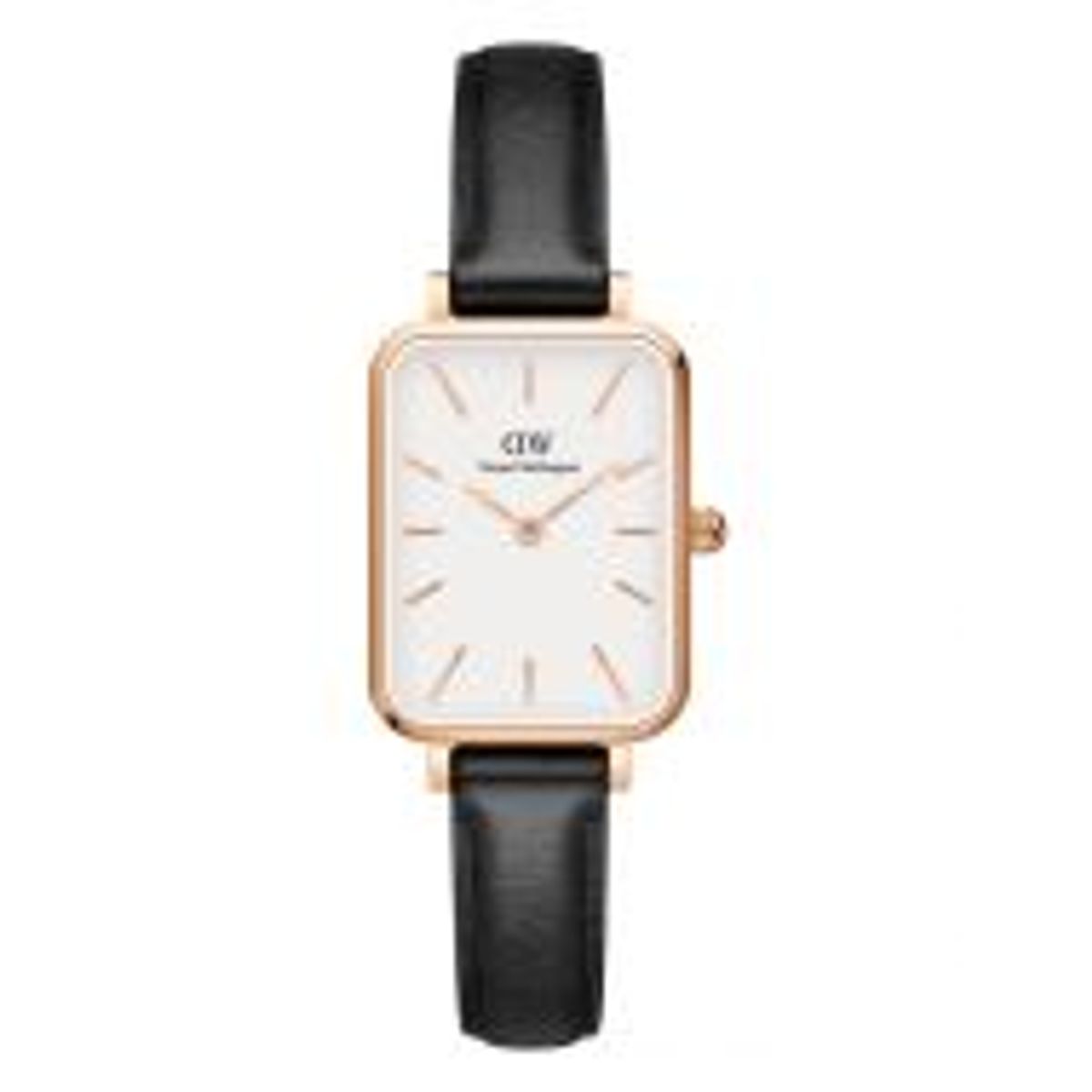 Daniel Wellington Quadro Sheffield Rose Gold White ADW00100434 Ur til Dame