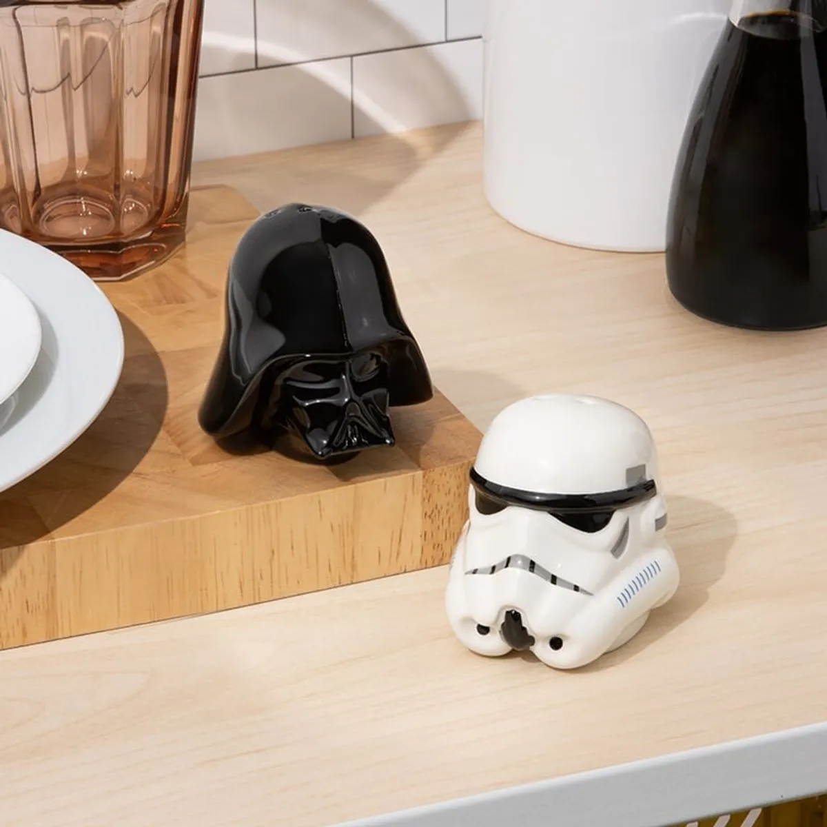 Darth Vader And Stormtrooper Salt And Pepper Shake