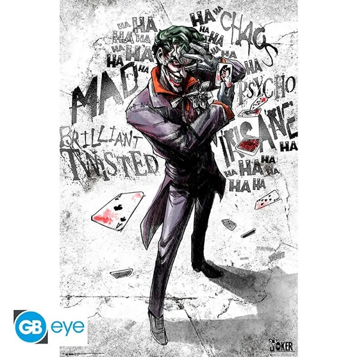 DC Comics - Joker Type - Poster/Plakat 61x91.5cm