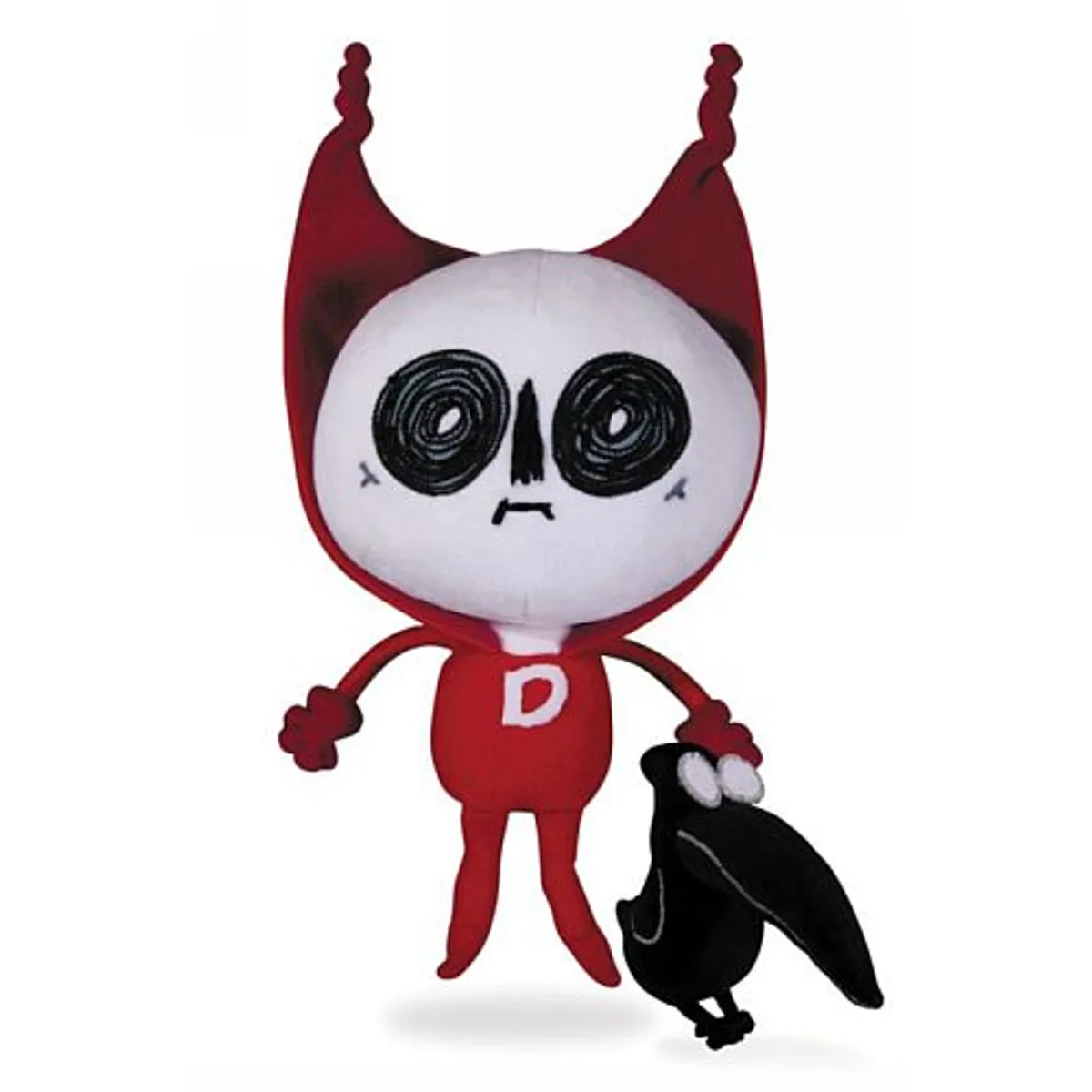 DC Comics - Plush Deadman and Crow - Bamse 25cm