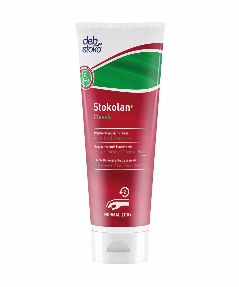 Deb Stoko, Stokolan Classic regenererende creme, til tør/irriteret hud, m. parfume, 100 ml