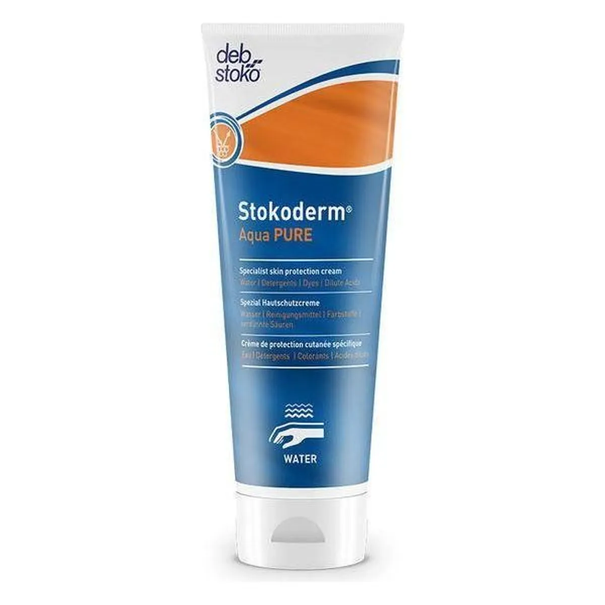 Deb Stokoderm Aqua Pure beskyttelses creme 100 ml SAQ100ML