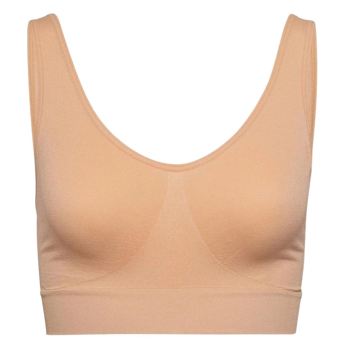 Decoy BH-top med brede stropper, nude, str. small