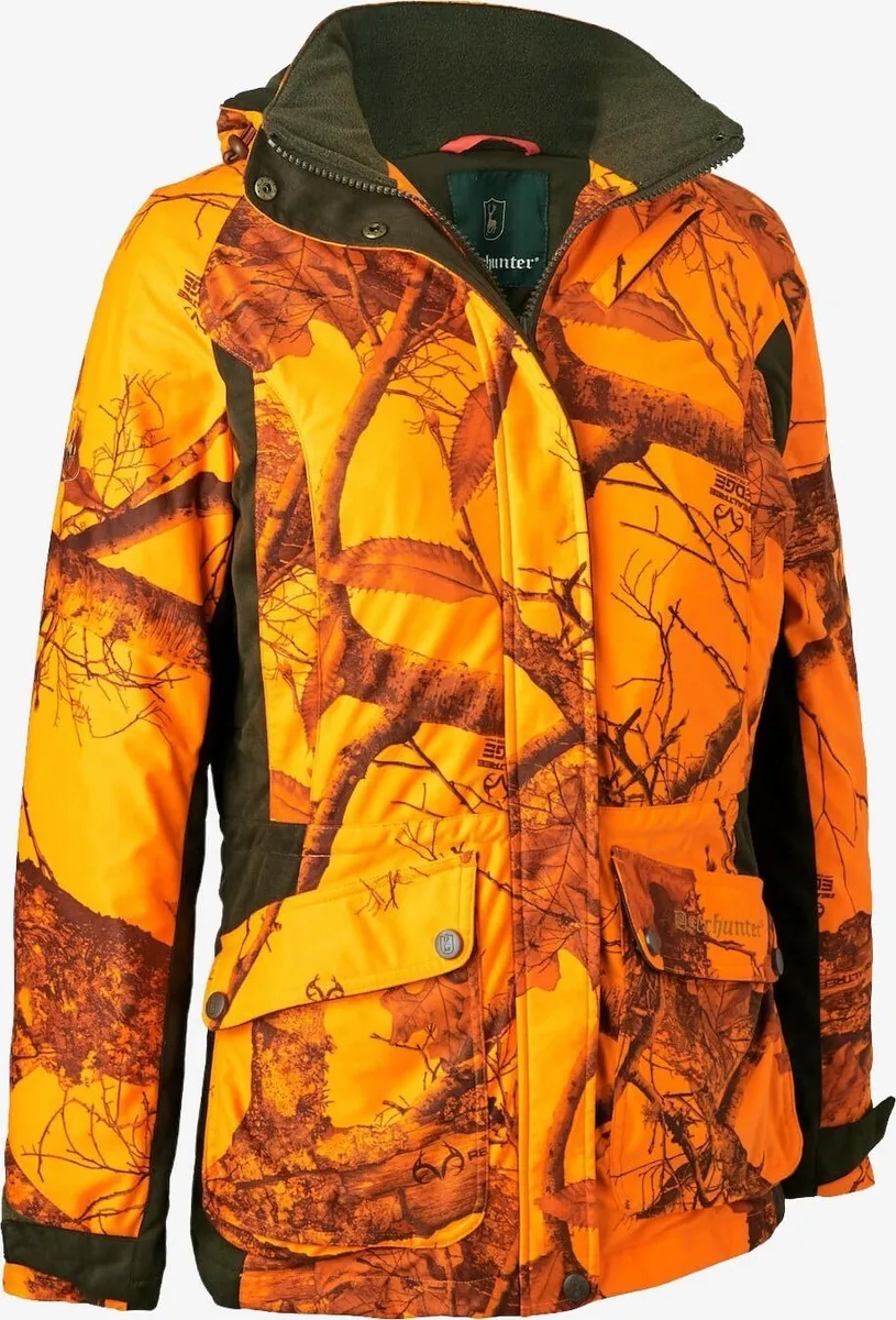 Deerhunter - Lady Estelle vinterjakke (REALTREE EDGE ® Orange) - 36