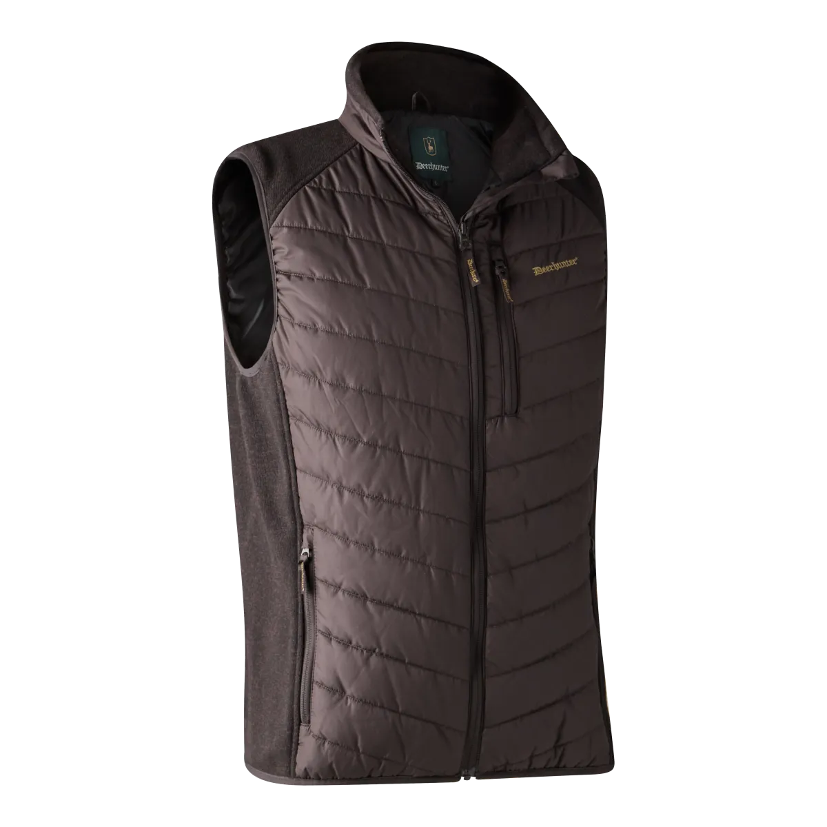 Deerhunter Moor Vatteret Vest med strik Dark Prune 3XL