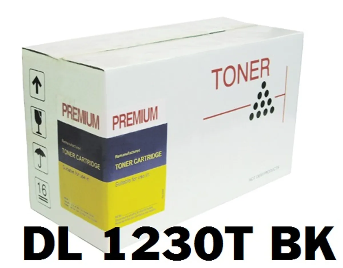 Dell T1235 Sort Toner Kompatibel