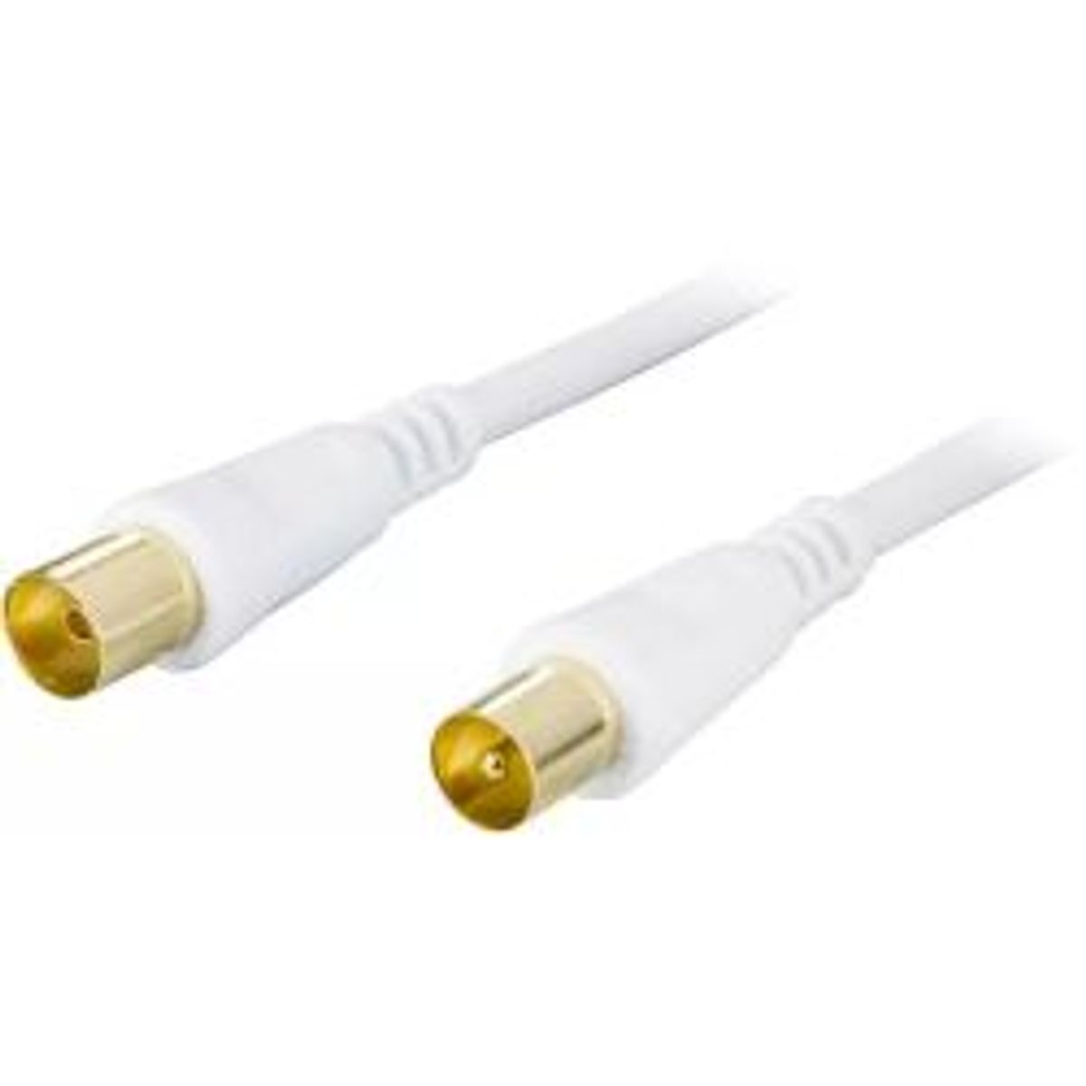 Deltaco Antenna Cable 100hz 1m, Ferrite Core - Ledning