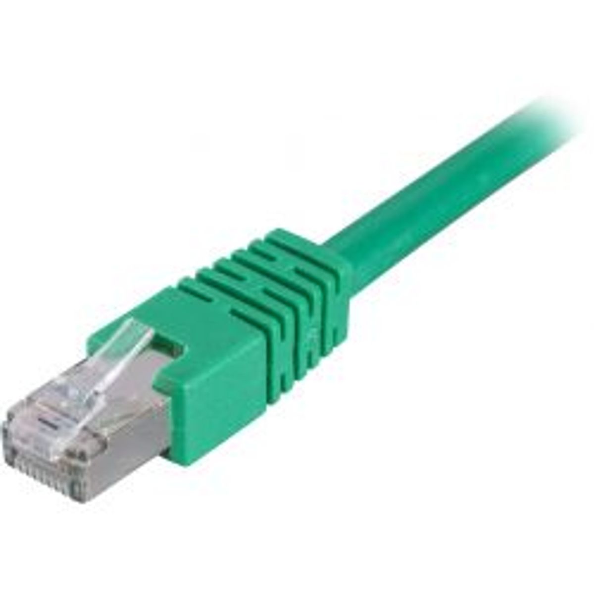 Deltaco F/utp Cat6 Patch Cable 2m, Green - Ledning