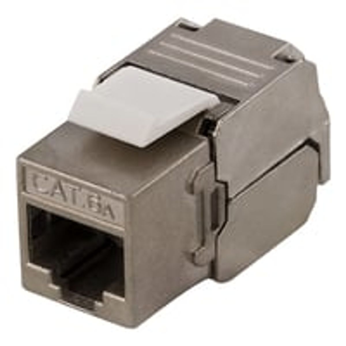 DELTACO FTP Cat6a Keystone Connector, "Tool-free"