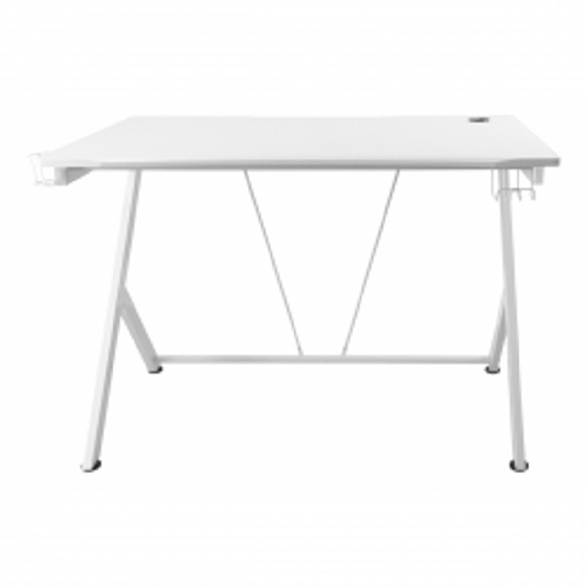 Deltaco-g Whiteline Wt85 Gaming Desk, White - Bord