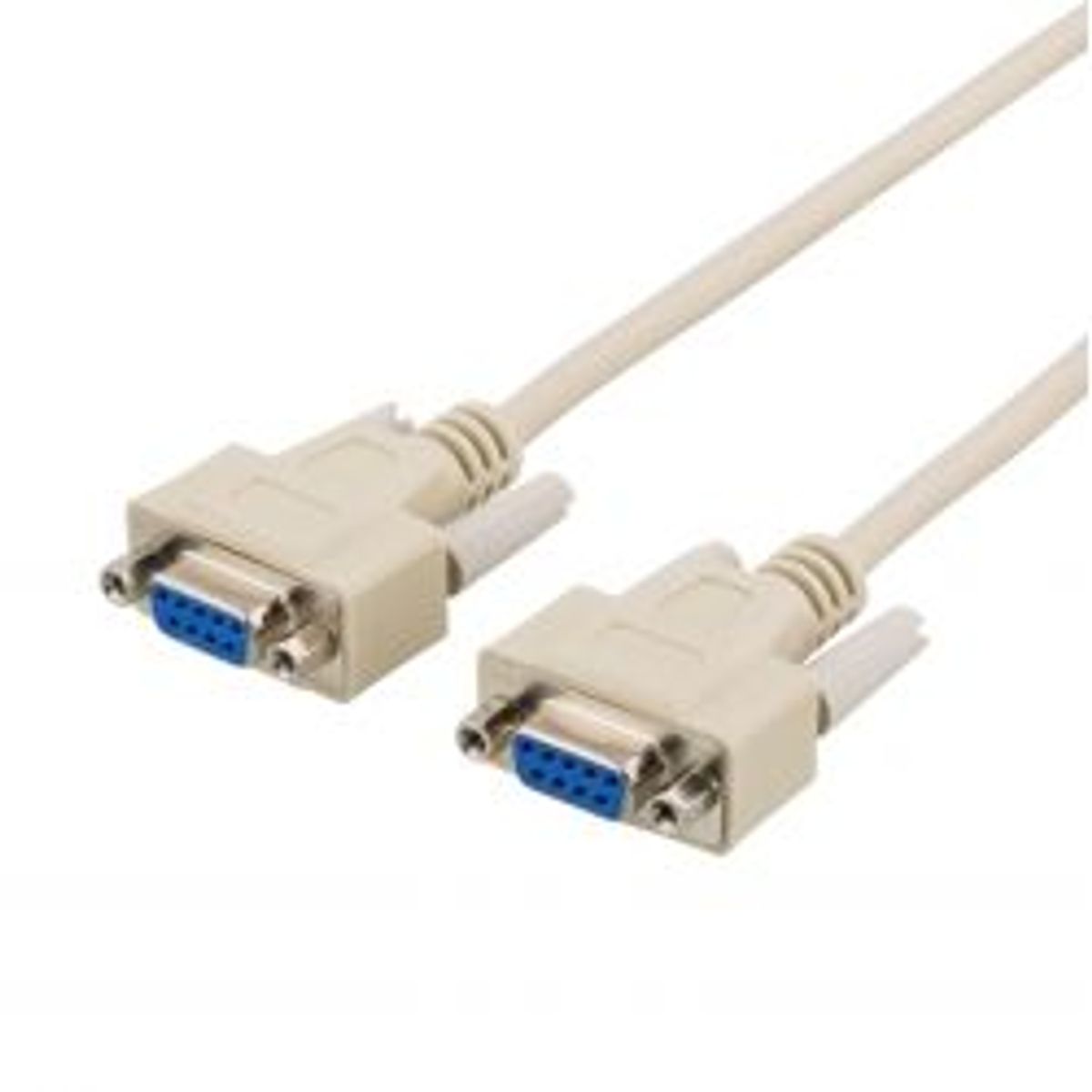 Deltaco Null Modem Cable Db9ho-ho 3m - Ledning