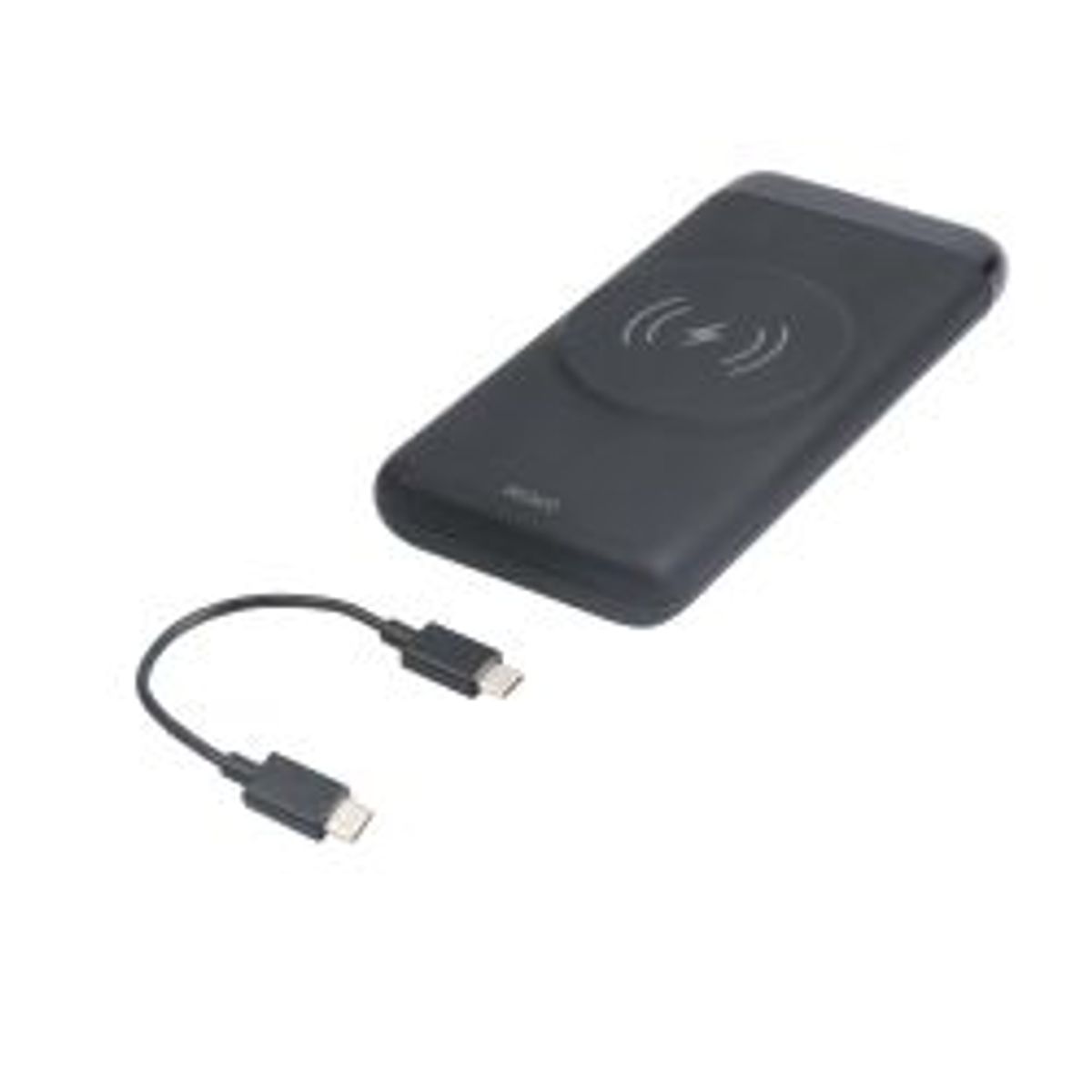 Deltaco Power Bank 10 000 Mah, Wireless, 1x Usb-a, 1x Usb-c Pd, Mag. - Powerbank