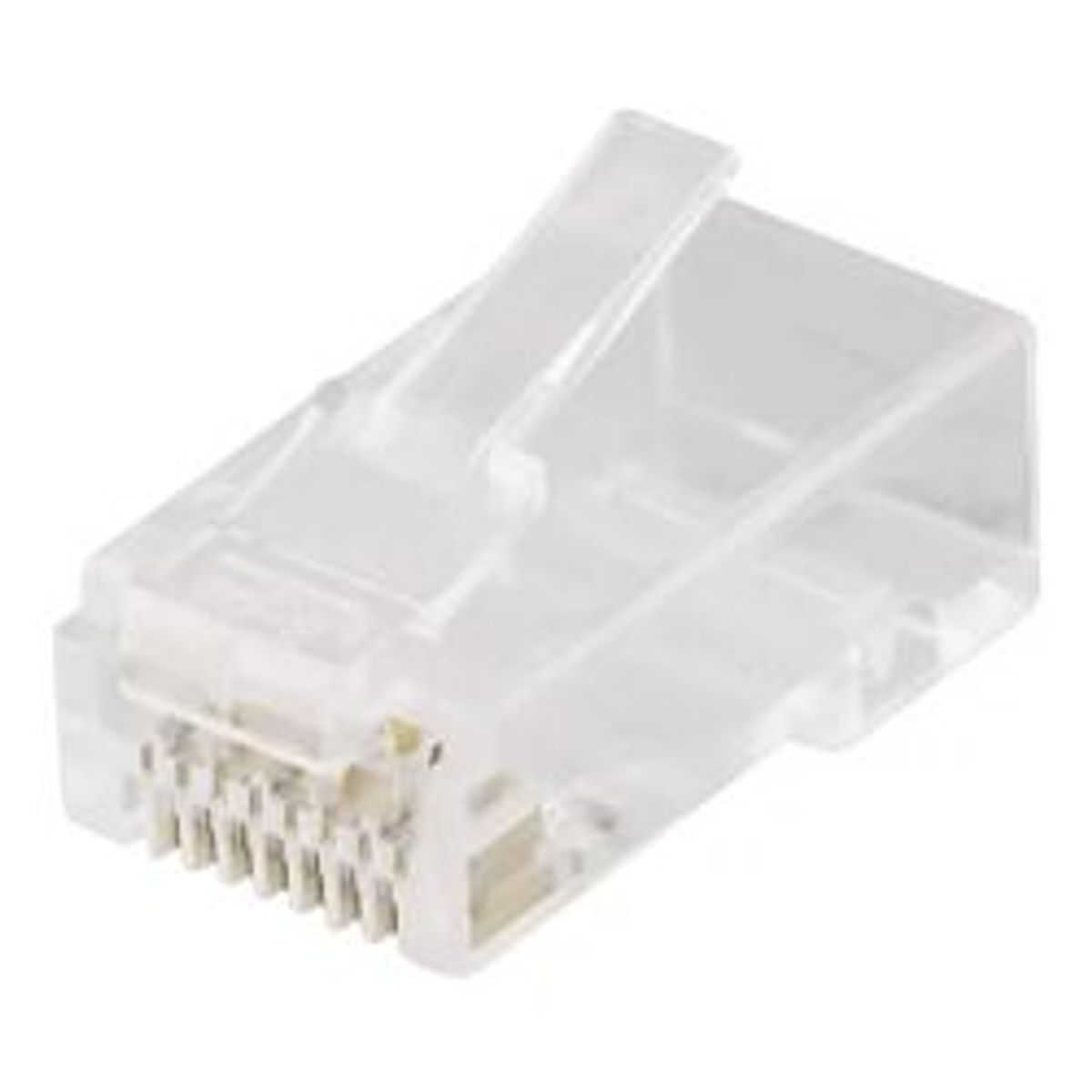 Deltaco Rj45 Connector For Patch Cable, Cat6a, Unshielded, 20pcs - Diverse