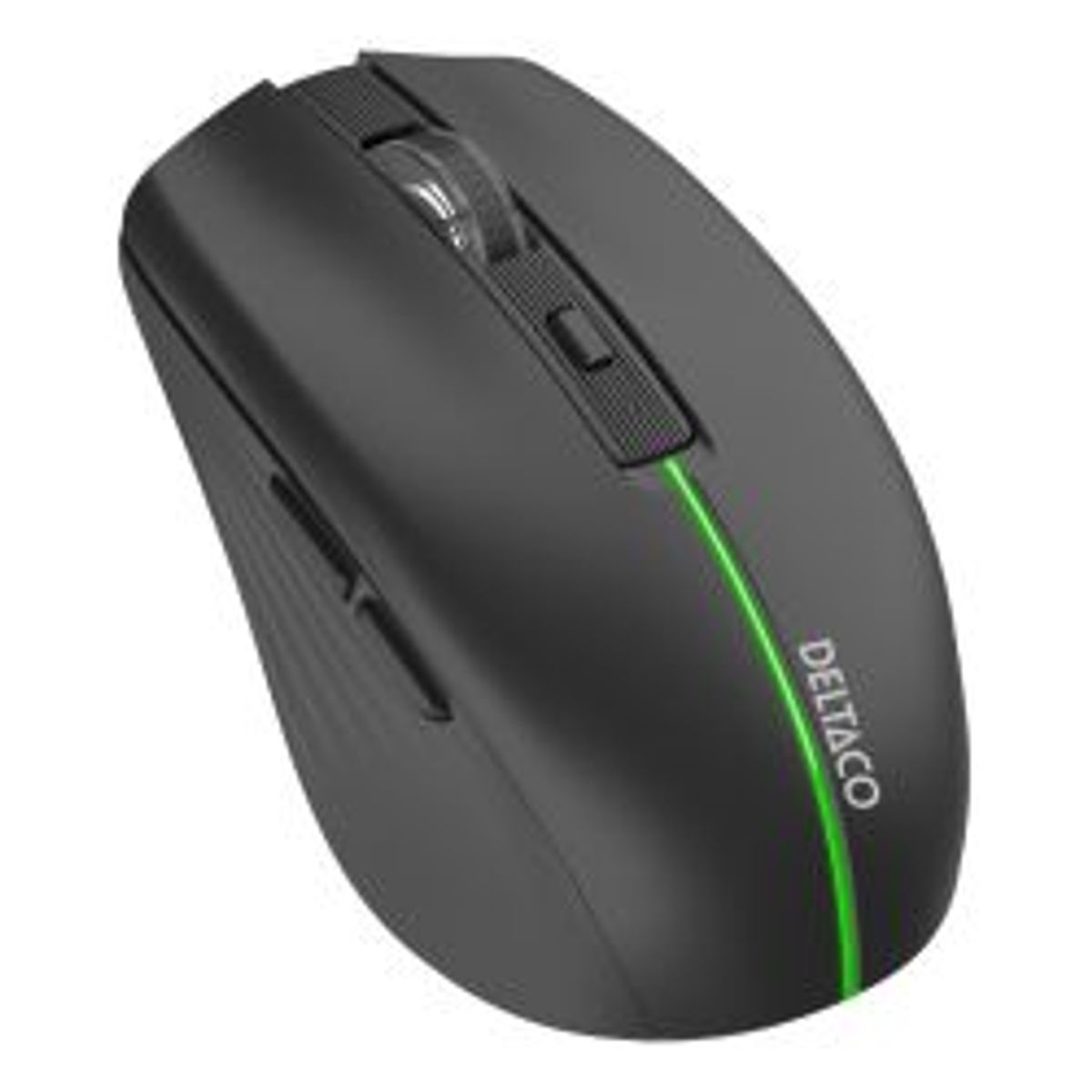 Deltaco Silent Rechargeable Wireless Mouse With Bt+2.4ghz Connection - Computermus