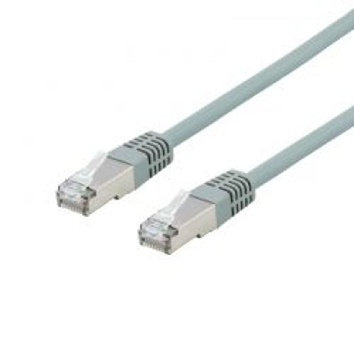 Deltaco U/ftp Cat6a Patch Cable 3m 500mhz Deltacertified Lszh Grey - Ledning