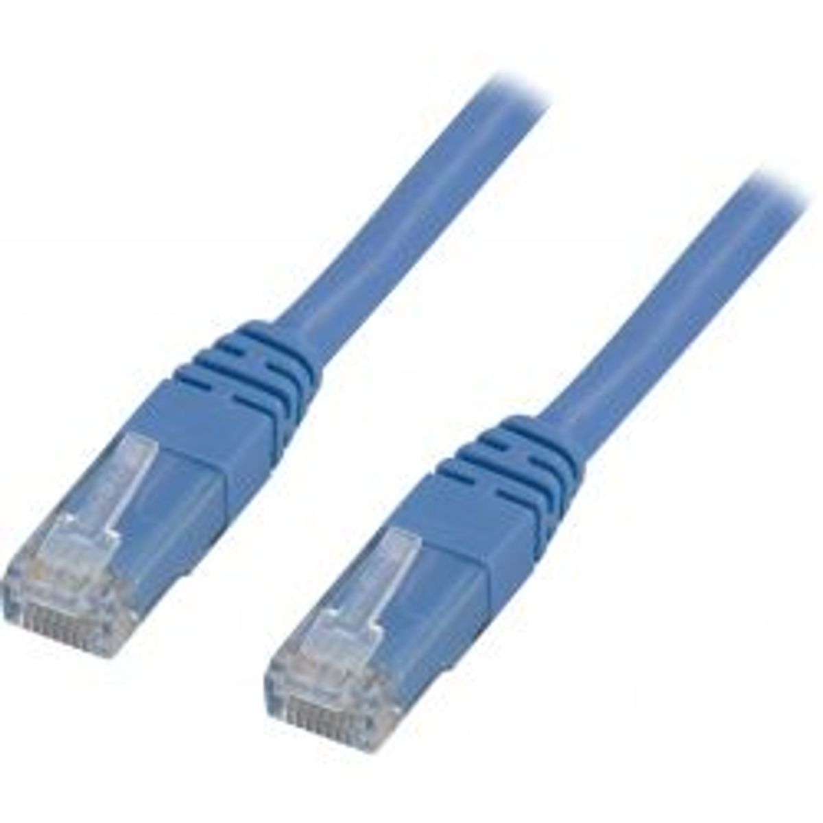 Deltaco U/utp Cat5e Patch Cable 2m, Blue - Ledning