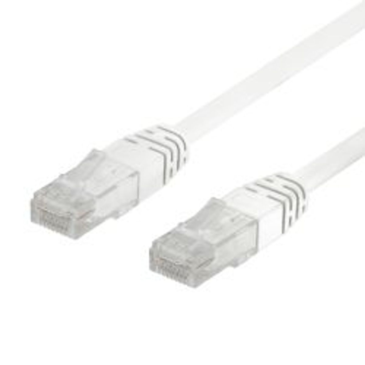 Deltaco U/utp Cat6 Patch Cable 0.3m 250mhz Deltacertified Lszh White - Ledning