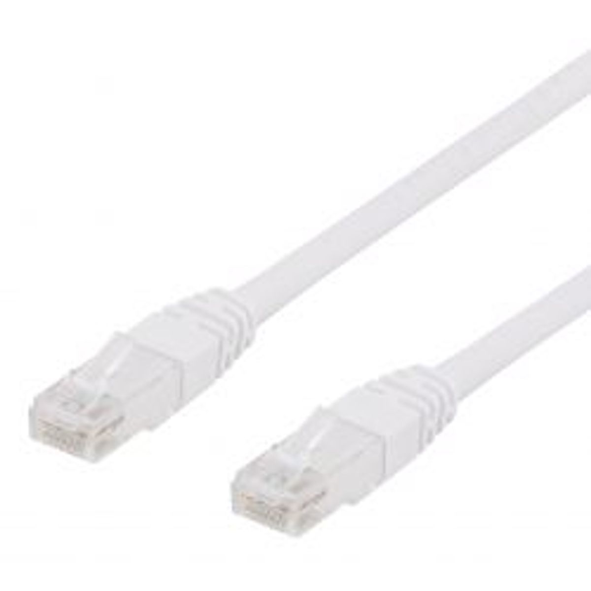 Deltaco U/utp Cat6 Patch Cable, Lszh, 15m, White - Ledning